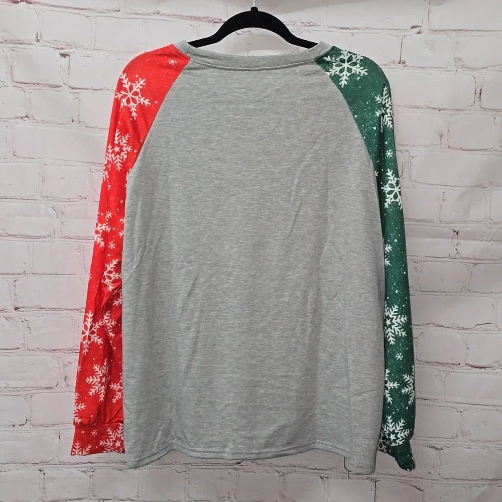 Christmas Long Sleeve Tee Shirt Size 2x - Picture 9 of 12
